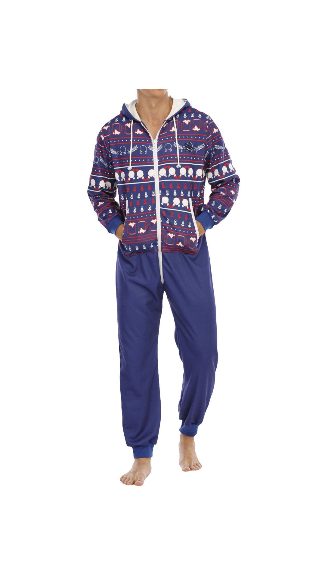 Christmas 6 - Pajamas Complete set for Men - Sarman Fashion - Wholesale Clothing Fashion Brand for Men from Canada