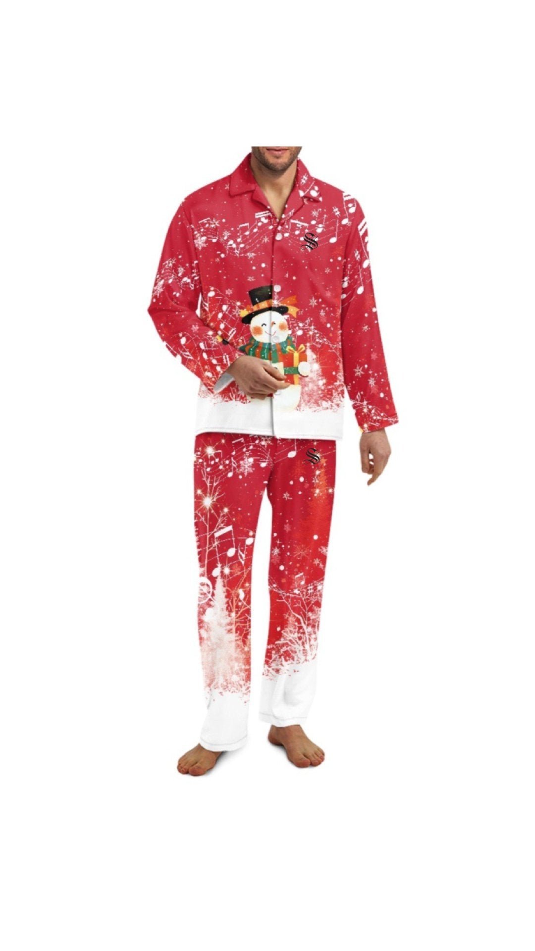 Christmas 7 - Pajamas Complete set for Men - Sarman Fashion - Wholesale Clothing Fashion Brand for Men from Canada