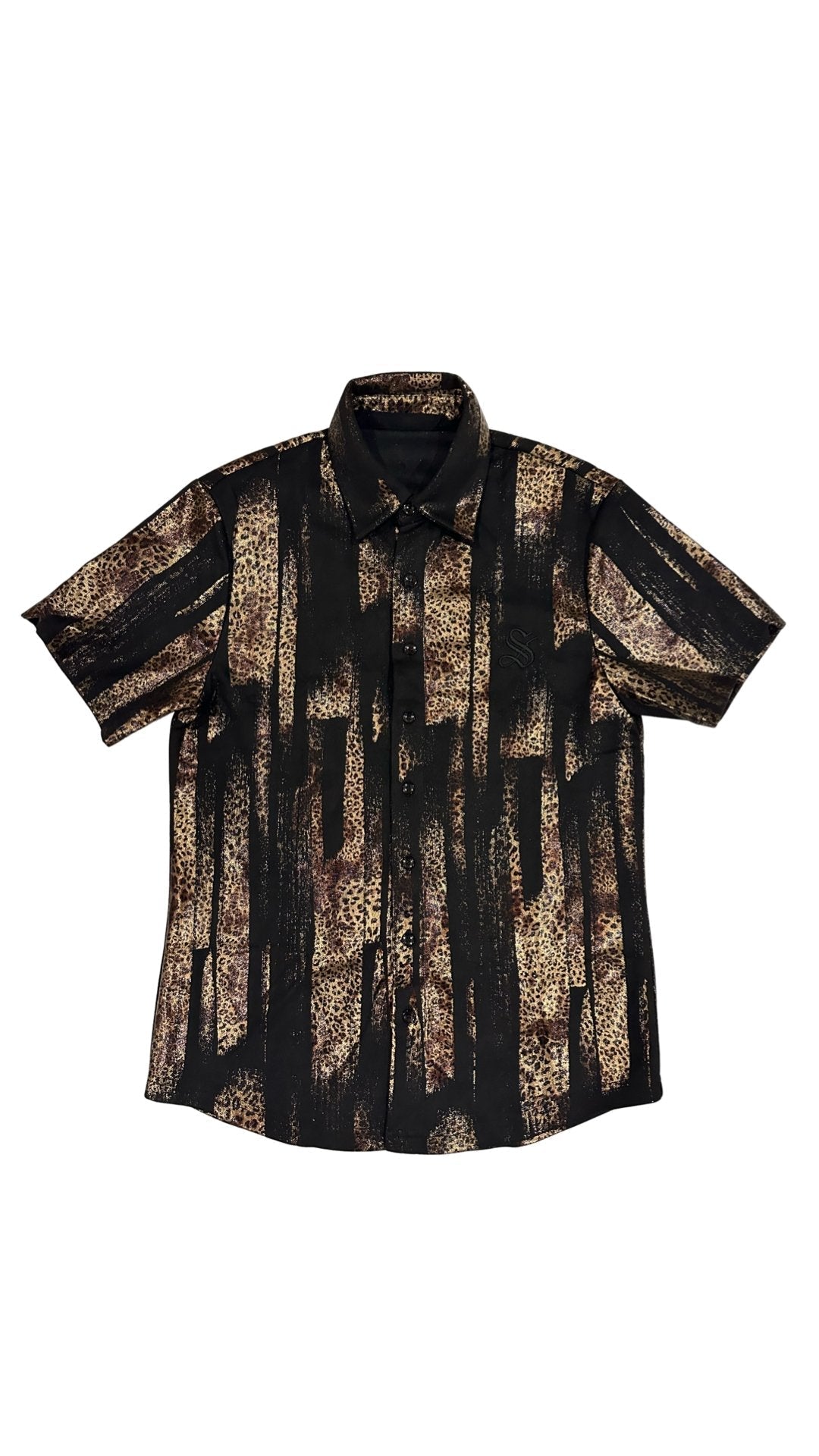 Clamondo - Black Short Sleeves T-Shirt for Men - Sarman Fashion - Wholesale Clothing Fashion Brand for Men from Canada