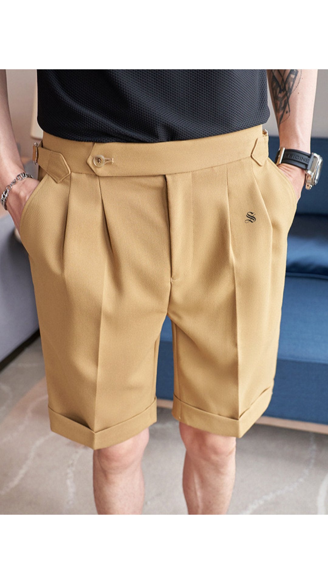 Classic 2 - Shorts for Men - Sarman Fashion - Wholesale Clothing Fashion Brand for Men from Canada