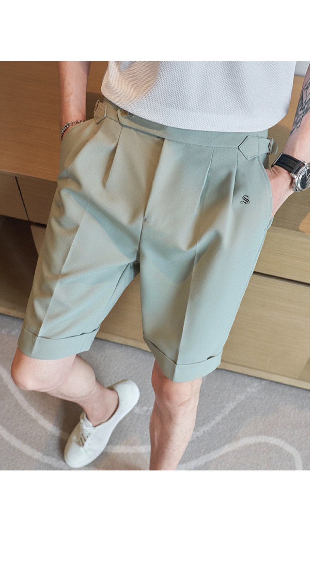 Classic 2 - Shorts for Men - Sarman Fashion - Wholesale Clothing Fashion Brand for Men from Canada