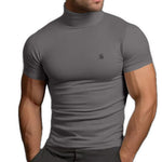 Classolo 2 - High Neck T - shirt for Men - Sarman Fashion - Wholesale Clothing Fashion Brand for Men from Canada