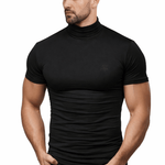 Classolo - High Neck T-shirt for Men - Sarman Fashion - Wholesale Clothing Fashion Brand for Men from Canada