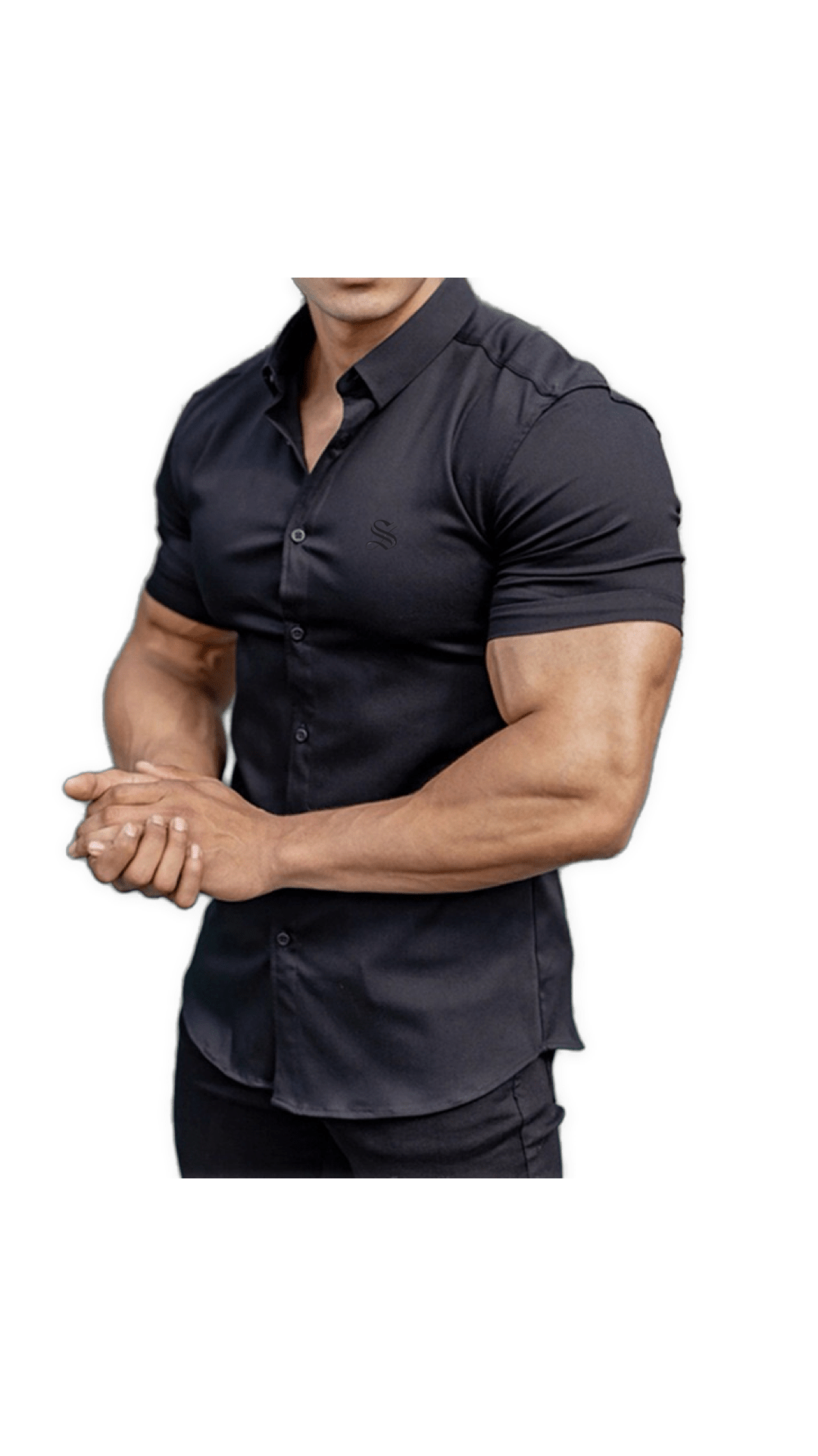 Clean Cut 11 - Short Sleeves Shirt for Men - Sarman Fashion - Wholesale Clothing Fashion Brand for Men from Canada