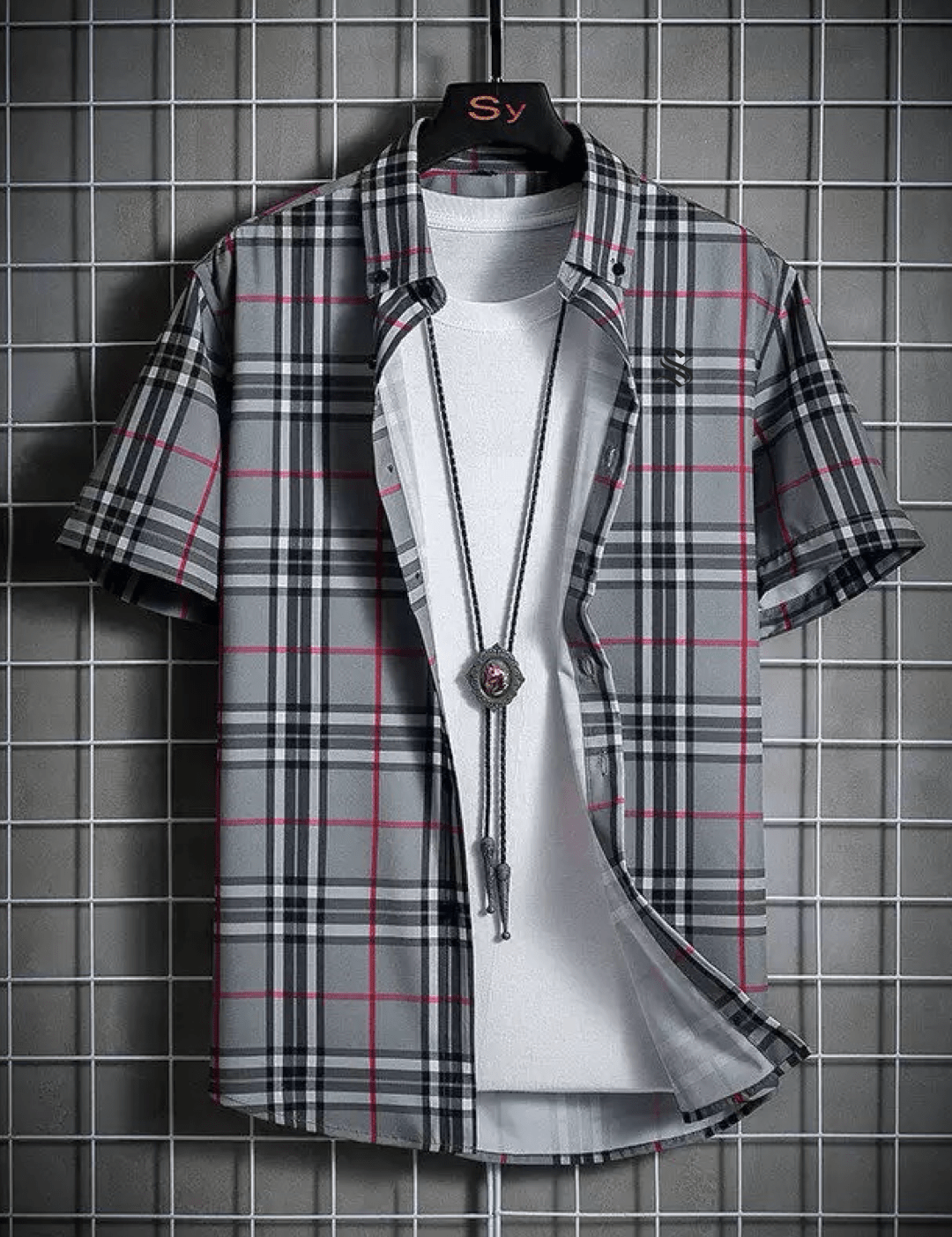 Clean Cut 12 - Short Sleeves Shirt for Men - Sarman Fashion - Wholesale Clothing Fashion Brand for Men from Canada
