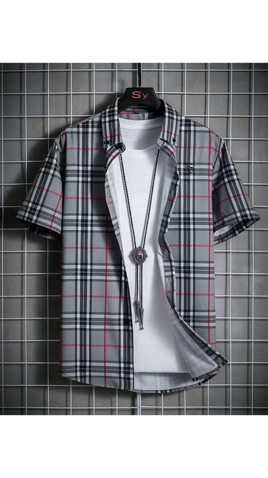 Clean Cut 12 - Short Sleeves Shirt for Men - Sarman Fashion - Wholesale Clothing Fashion Brand for Men from Canada