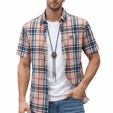 Clean Cut 12 - Short Sleeves Shirt for Men - Sarman Fashion - Wholesale Clothing Fashion Brand for Men from Canada