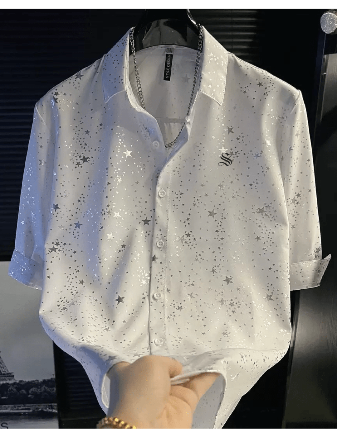 Clean Cut 15 - Short Sleeves Shirt for Men - Sarman Fashion - Wholesale Clothing Fashion Brand for Men from Canada