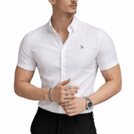 Clean Cut 3 - Short Sleeves Shirt for Men - Sarman Fashion - Wholesale Clothing Fashion Brand for Men from Canada