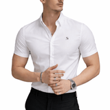 Clean Cut 3 - Short Sleeves Shirt for Men - Sarman Fashion - Wholesale Clothing Fashion Brand for Men from Canada