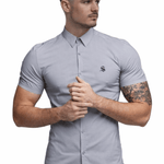 Clean Cut 4 - Short Sleeves Shirt for Men - Sarman Fashion - Wholesale Clothing Fashion Brand for Men from Canada