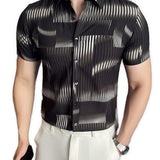 Clean Cut 8 - Short Sleeves Shirt for Men - Sarman Fashion - Wholesale Clothing Fashion Brand for Men from Canada