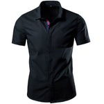 Clean Cut 9 - Short Sleeves Shirt for Men - Sarman Fashion - Wholesale Clothing Fashion Brand for Men from Canada