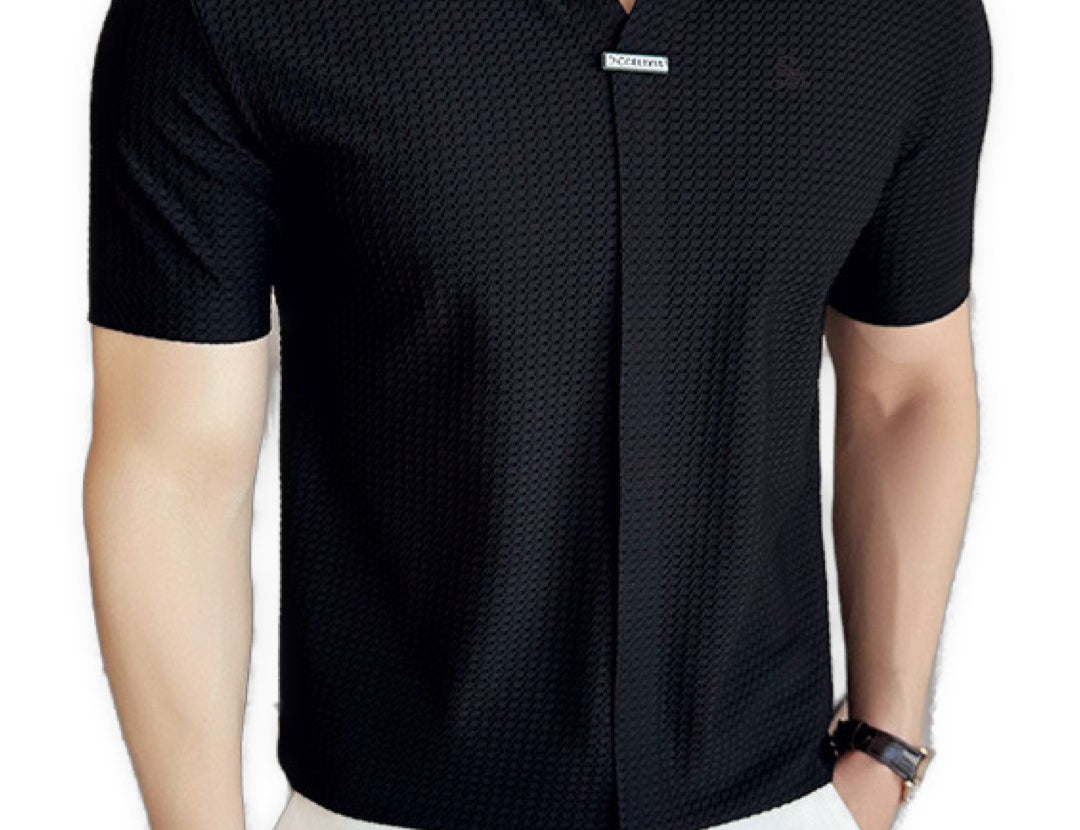 CleanVibe - Short Sleeves Shirt for Men - Sarman Fashion - Wholesale Clothing Fashion Brand for Men from Canada