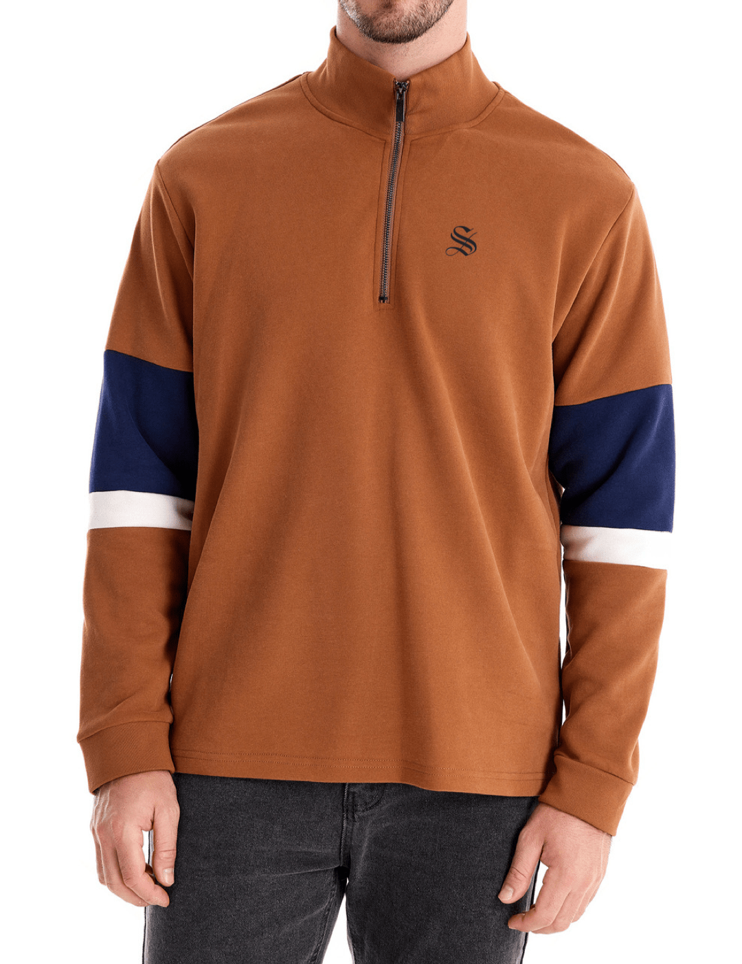 CLT 22 - Long Sleeves Track Top for Men - Sarman Fashion - Wholesale Clothing Fashion Brand for Men from Canada