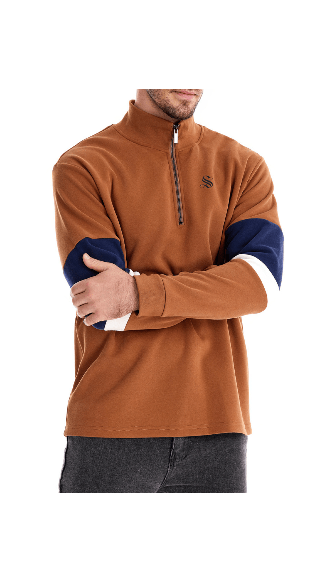 CLT 22 - Long Sleeves Track Top for Men - Sarman Fashion - Wholesale Clothing Fashion Brand for Men from Canada