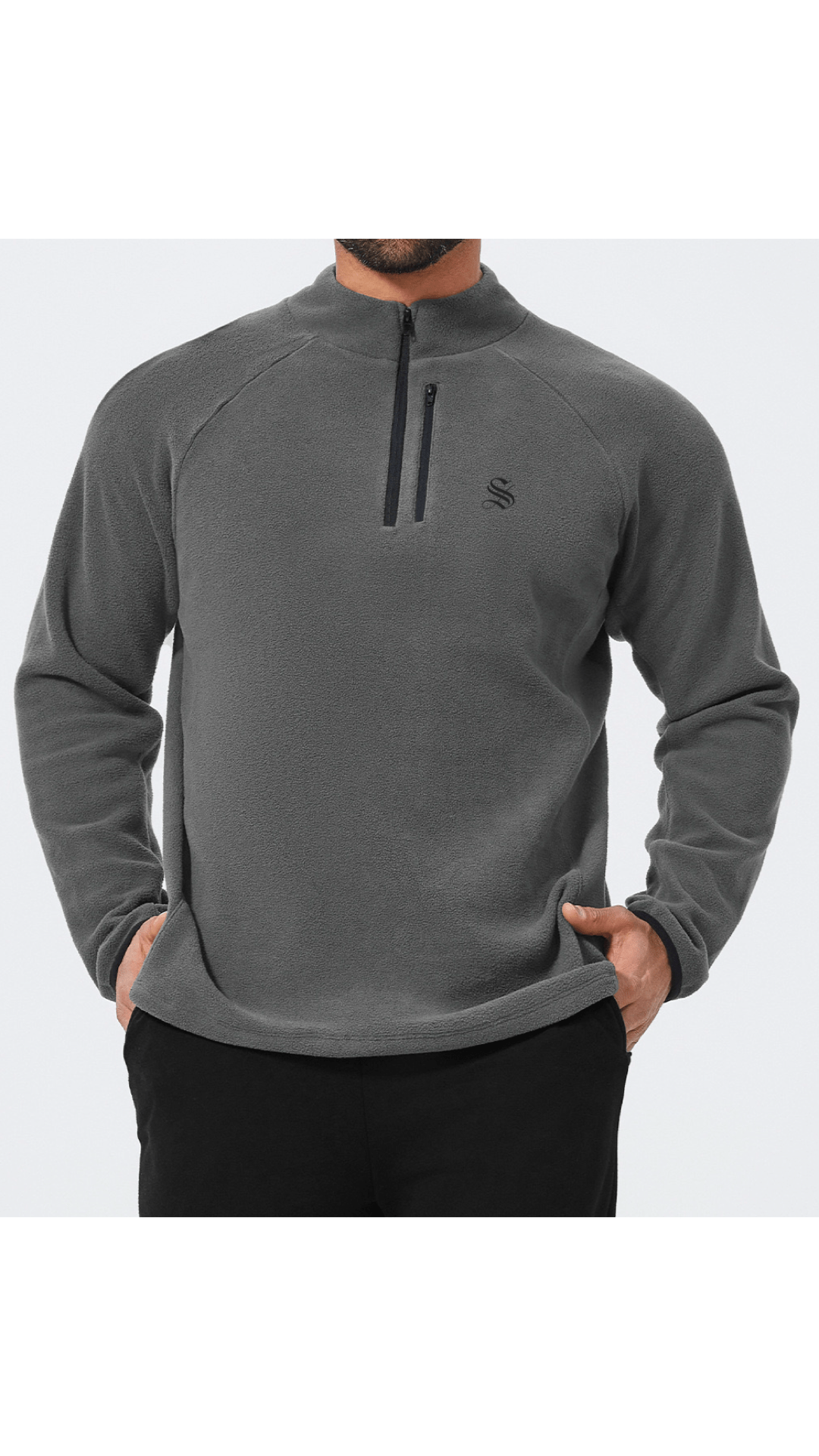 CLT 23 - Long Sleeves Track Top for Men - Sarman Fashion - Wholesale Clothing Fashion Brand for Men from Canada