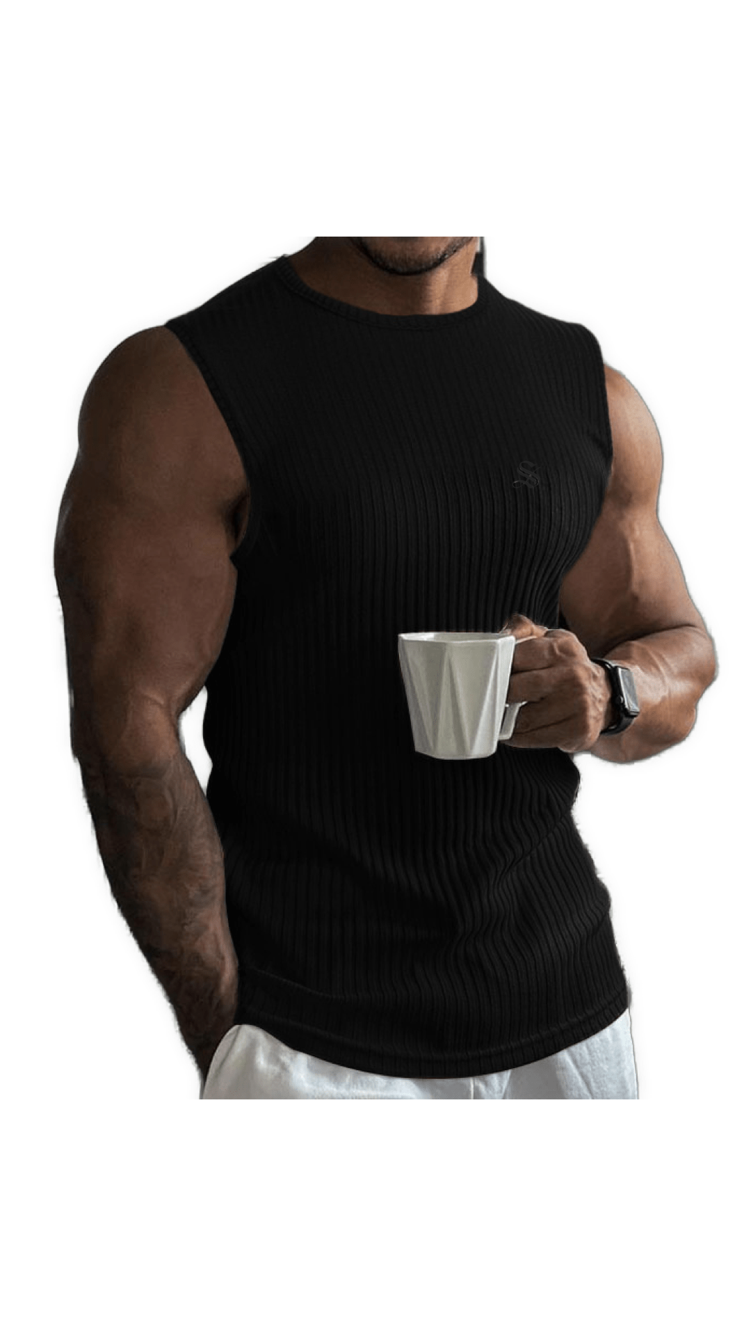 CNP - Tank Top for Men - Sarman Fashion - Wholesale Clothing Fashion Brand for Men from Canada