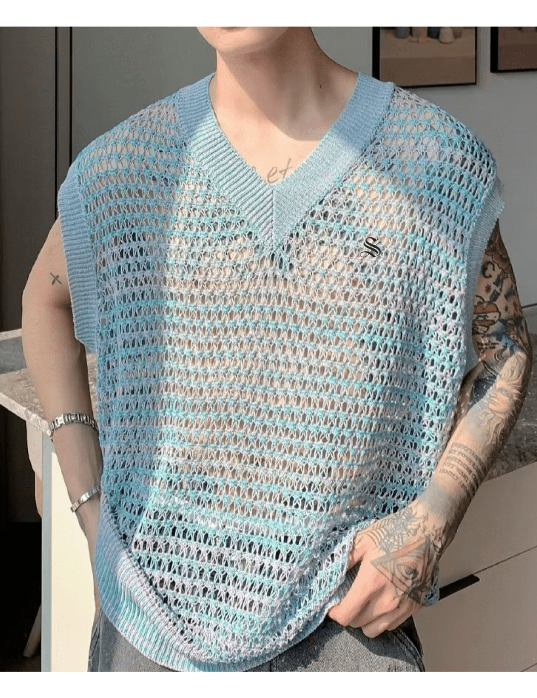 Cogu - Tank Top for Men - Sarman Fashion - Wholesale Clothing Fashion Brand for Men from Canada