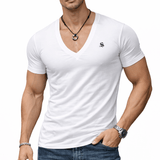 Comuniatu 8 - V - Neck T-Shirt for Men - Sarman Fashion - Wholesale Clothing Fashion Brand for Men from Canada