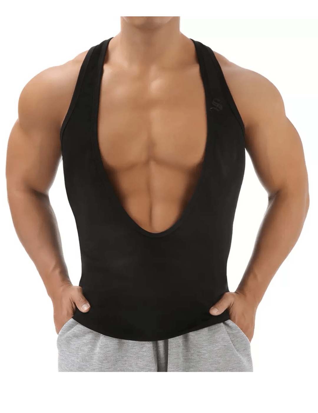 Comuniatu 88 - Tank Top for Men - Sarman Fashion - Wholesale Clothing Fashion Brand for Men from Canada