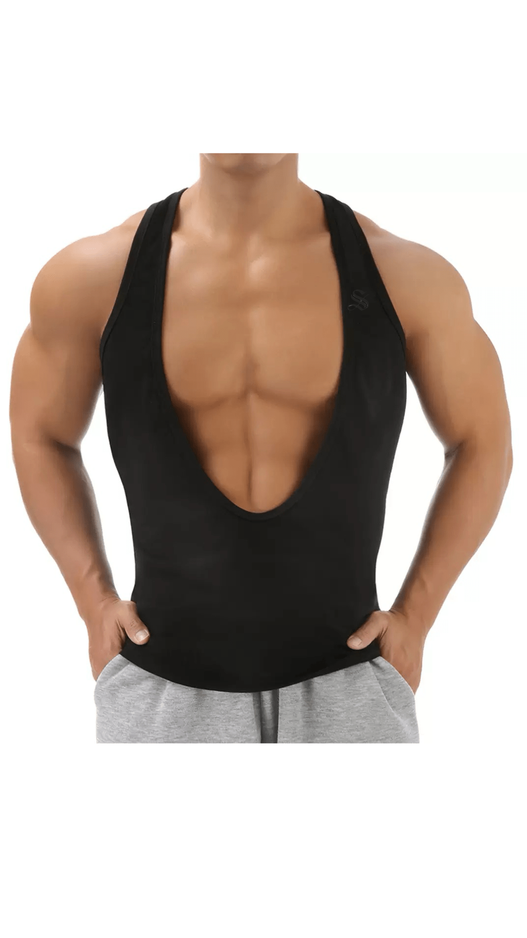 Comuniatu 88 - Tank Top for Men - Sarman Fashion - Wholesale Clothing Fashion Brand for Men from Canada