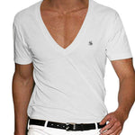 Comuniatu 9 - V-Neck T-Shirt for Men - Sarman Fashion - Wholesale Clothing Fashion Brand for Men from Canada