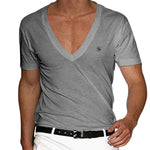 Comuniatu 9 - V-Neck T-Shirt for Men - Sarman Fashion - Wholesale Clothing Fashion Brand for Men from Canada