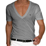 Comuniatu 9 - V-Neck T-Shirt for Men - Sarman Fashion - Wholesale Clothing Fashion Brand for Men from Canada