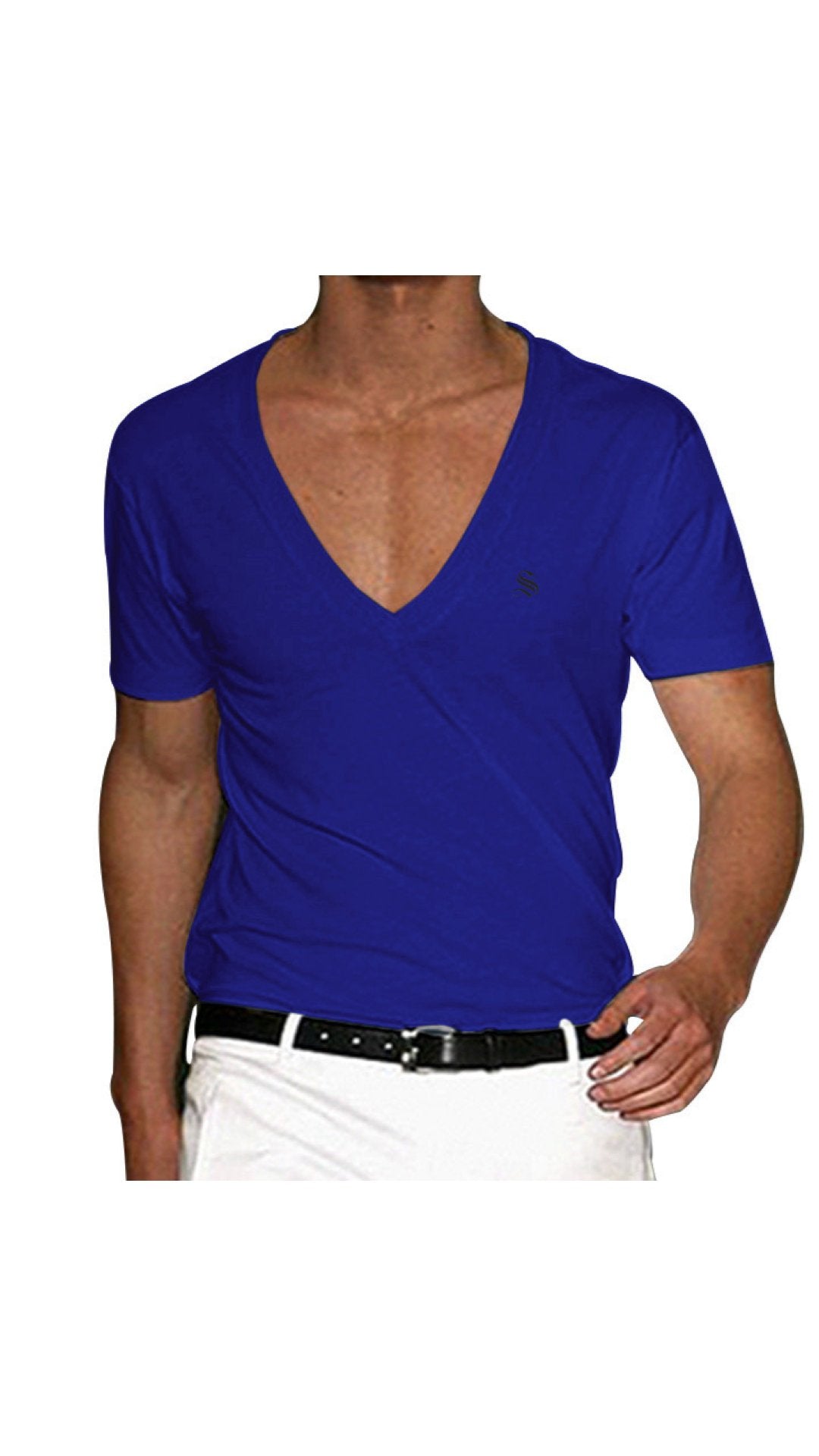 Comuniatu 9 - V-Neck T-Shirt for Men - Sarman Fashion - Wholesale Clothing Fashion Brand for Men from Canada