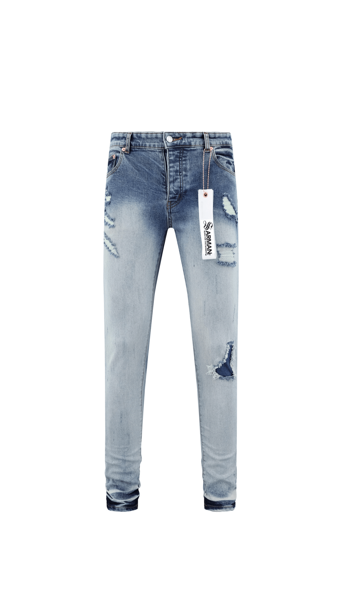 Con 5 - Skinny Legs Denim Jeans for Men - Sarman Fashion - Wholesale Clothing Fashion Brand for Men from Canada