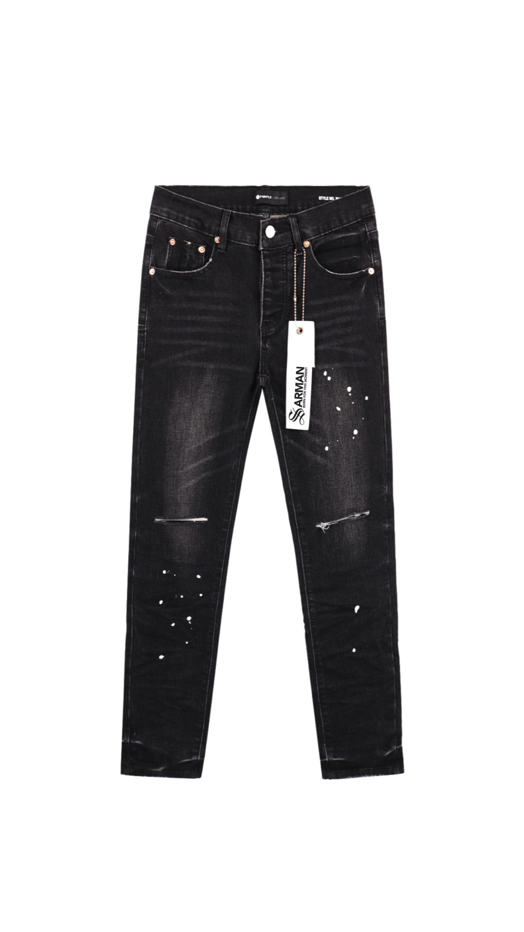 Con 9 - Skinny Legs Denim Jeans for Men - Sarman Fashion - Wholesale Clothing Fashion Brand for Men from Canada