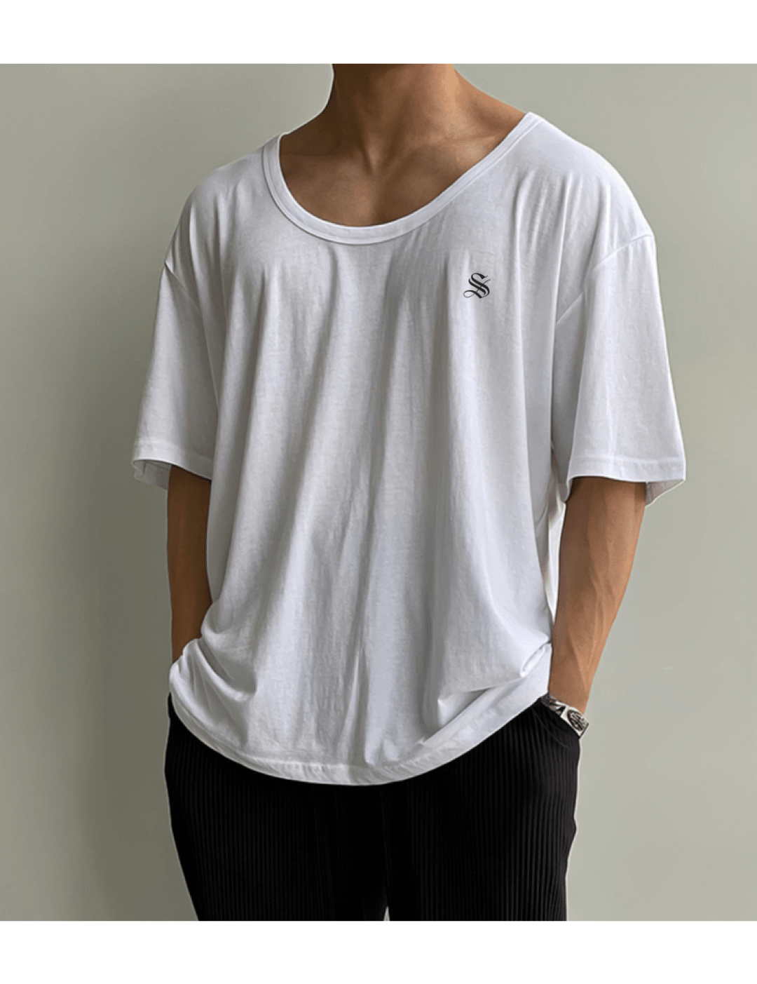 Coucun - T-Shirt for Men - Sarman Fashion - Wholesale Clothing Fashion Brand for Men from Canada