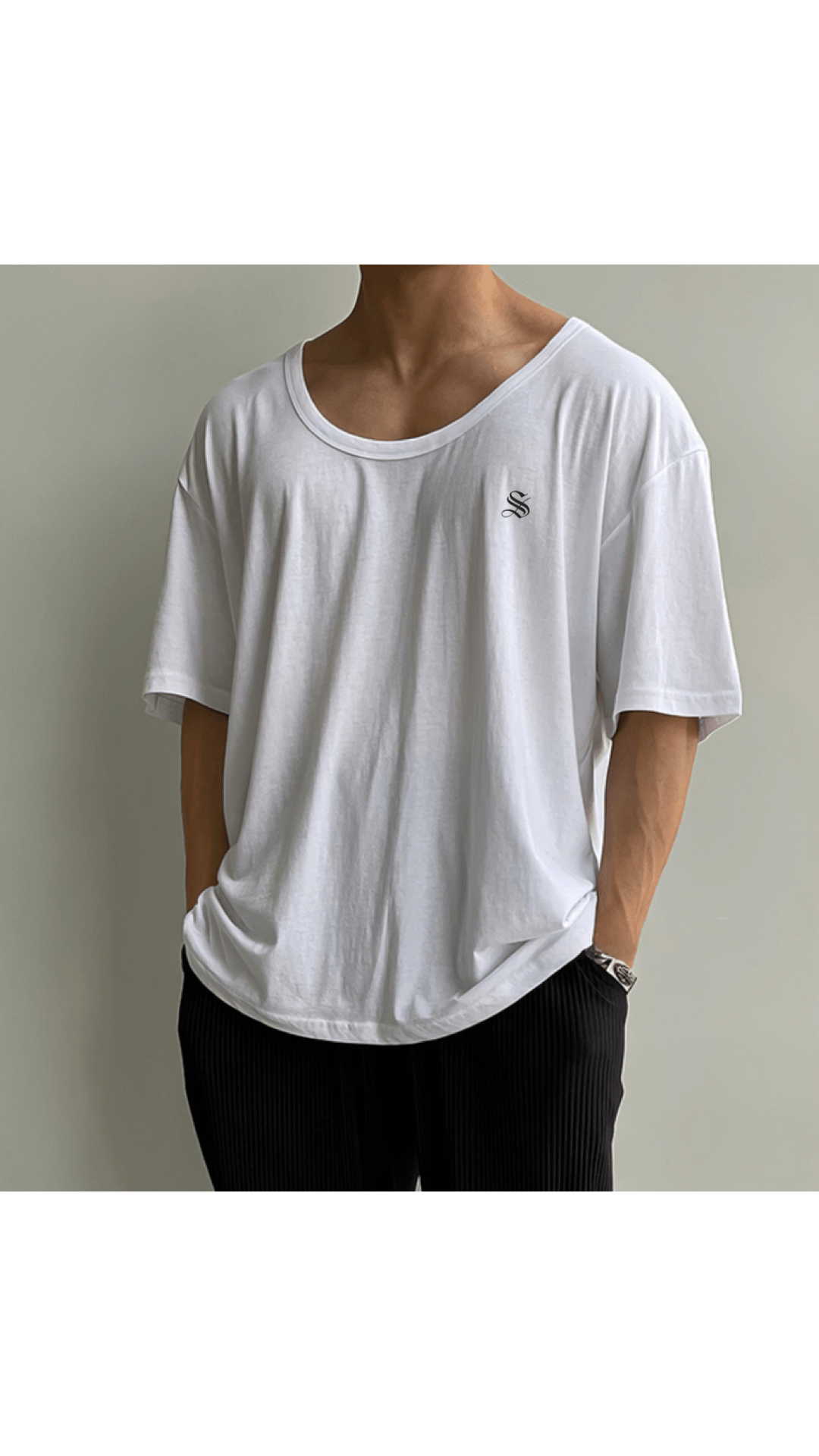 Coucun - T-Shirt for Men - Sarman Fashion - Wholesale Clothing Fashion Brand for Men from Canada