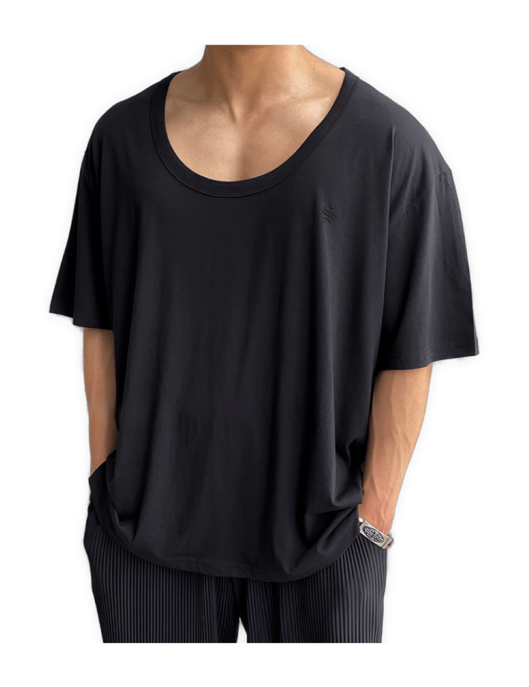 Coucun - T-Shirt for Men - Sarman Fashion - Wholesale Clothing Fashion Brand for Men from Canada