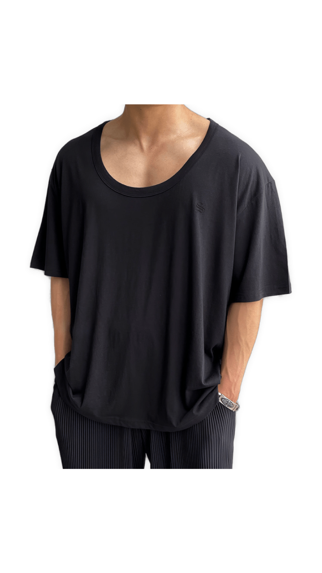 Coucun - T-Shirt for Men - Sarman Fashion - Wholesale Clothing Fashion Brand for Men from Canada