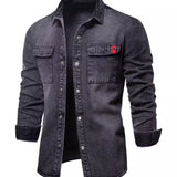 Cowboy #1001 - Long Sleeves Shirt for Men - Sarman Fashion - Wholesale Clothing Fashion Brand for Men from Canada