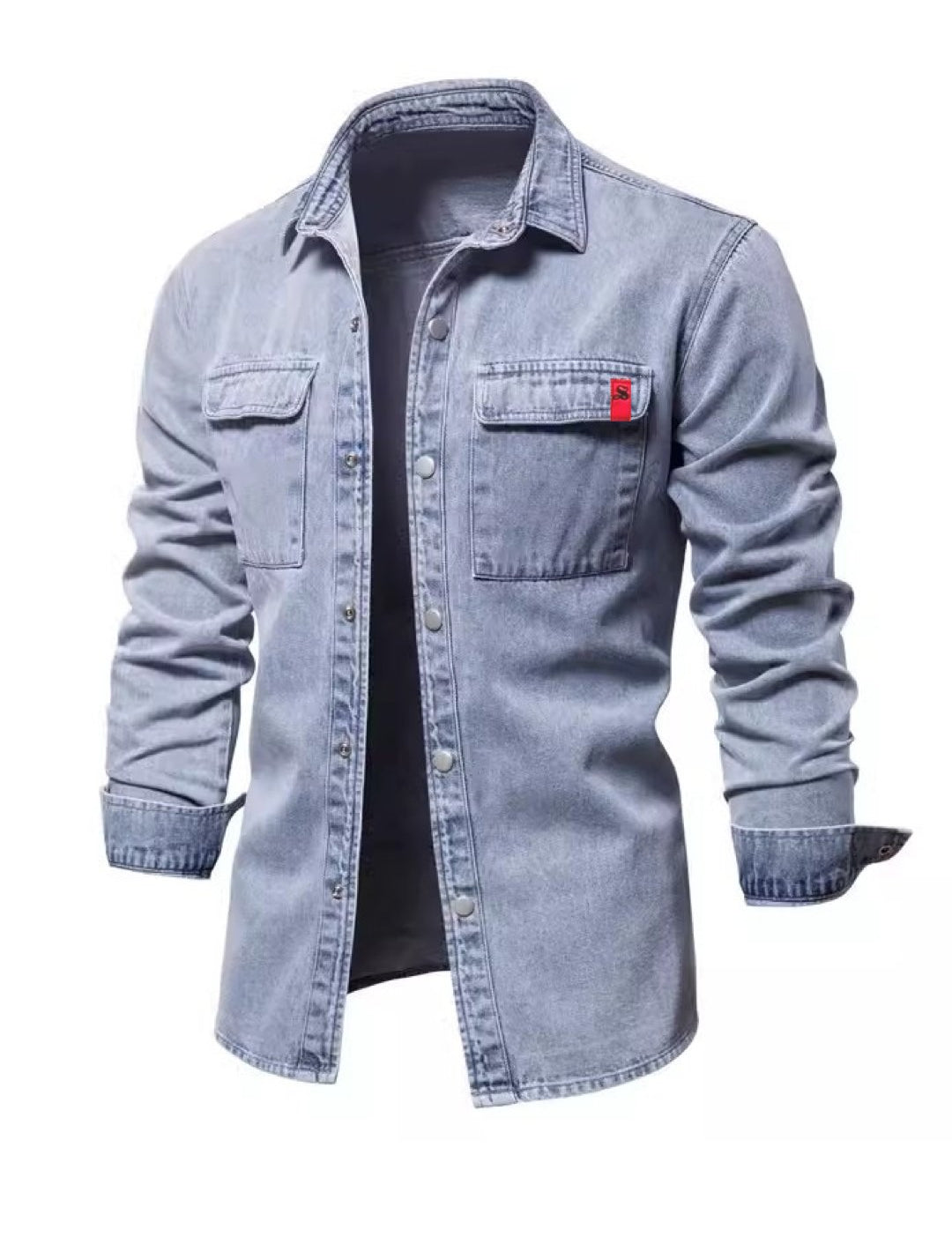 Cowboy #1001 - Long Sleeves Shirt for Men - Sarman Fashion - Wholesale Clothing Fashion Brand for Men from Canada