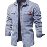 Cowboy #1001 - Long Sleeves Shirt for Men - Sarman Fashion - Wholesale Clothing Fashion Brand for Men from Canada