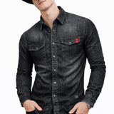 Cowboy 1003 - Long Sleeves Shirt for Men - Sarman Fashion - Wholesale Clothing Fashion Brand for Men from Canada
