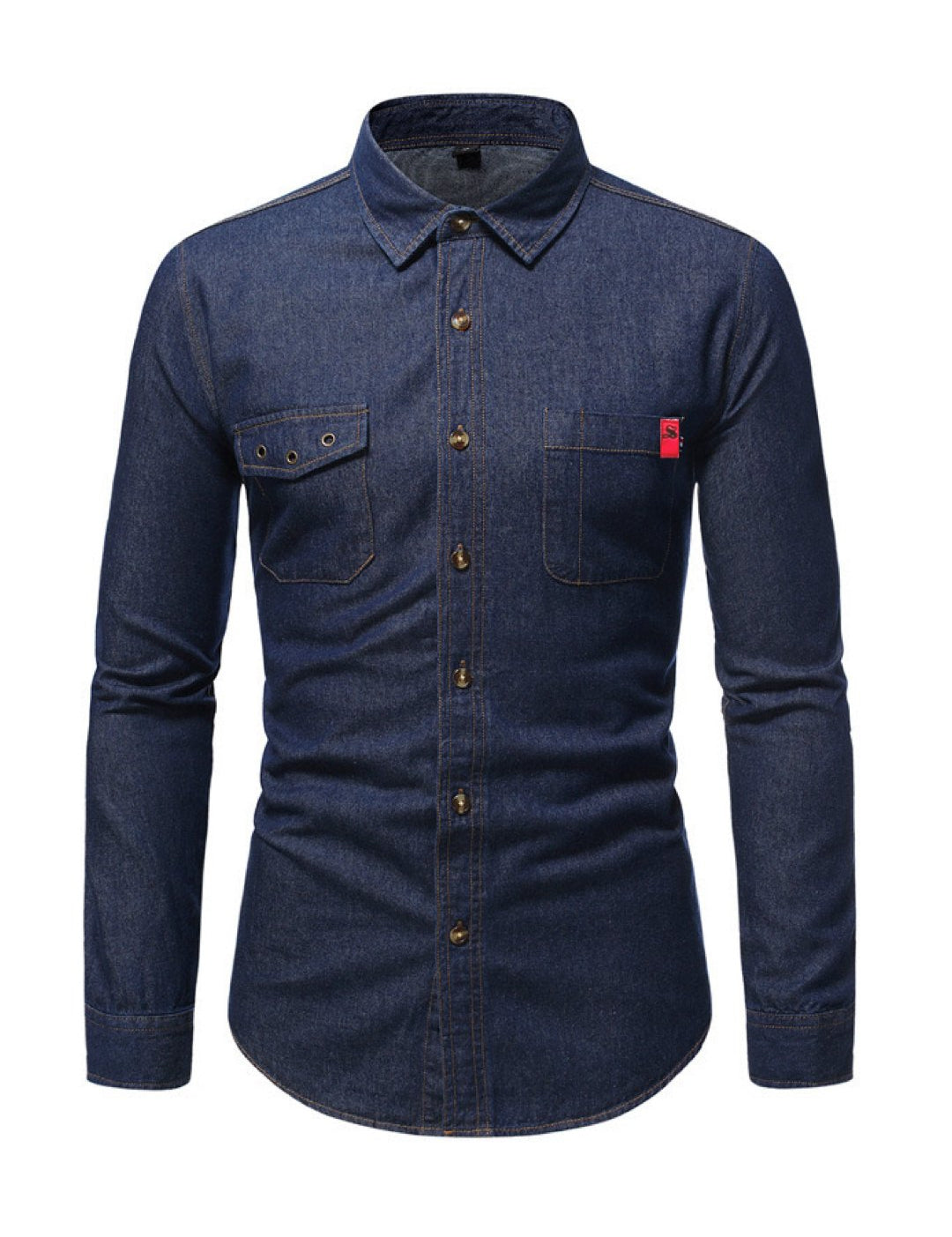 Cowboy #1005 - Long Sleeves Shirt for Men - Sarman Fashion - Wholesale Clothing Fashion Brand for Men from Canada