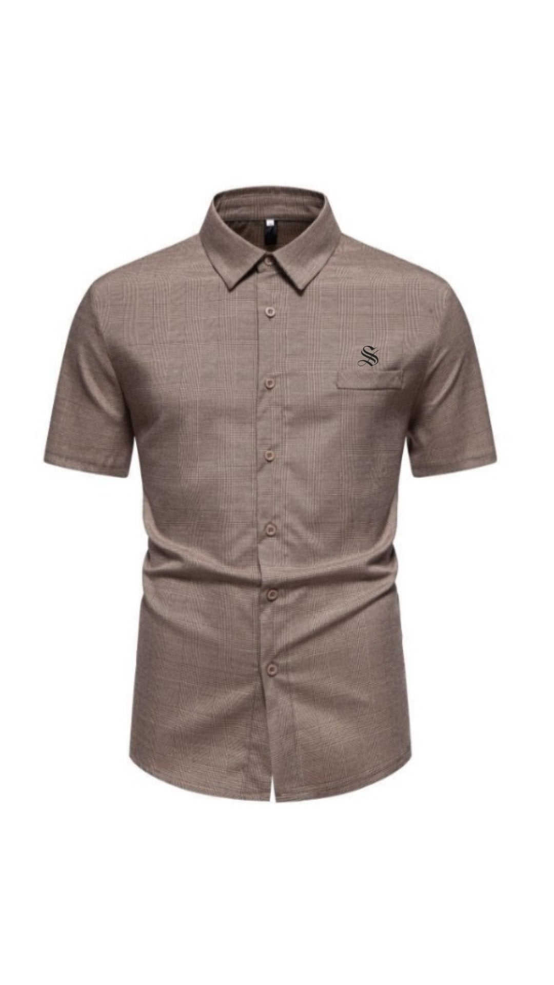 Cowboy 18 - Short Sleeves Shirt for Men - Sarman Fashion - Wholesale Clothing Fashion Brand for Men from Canada