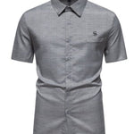 Cowboy 18 - Short Sleeves Shirt for Men - Sarman Fashion - Wholesale Clothing Fashion Brand for Men from Canada