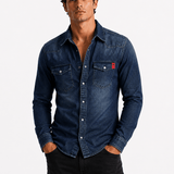 Cowboy 8 - Long Sleeves Shirt for Men - Sarman Fashion - Wholesale Clothing Fashion Brand for Men from Canada