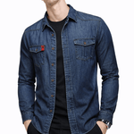 CowboyKi - Long Sleeves Shirt for Men - Sarman Fashion - Wholesale Clothing Fashion Brand for Men from Canada