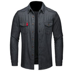 CowboyKi - Long Sleeves Shirt for Men - Sarman Fashion - Wholesale Clothing Fashion Brand for Men from Canada