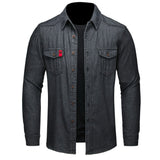 CowboyKi - Long Sleeves Shirt for Men - Sarman Fashion - Wholesale Clothing Fashion Brand for Men from Canada