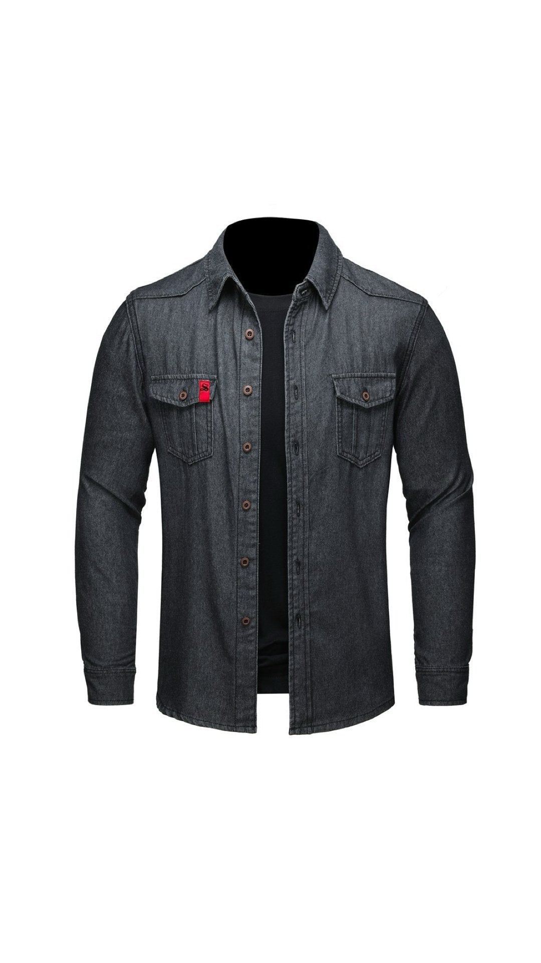 CowboyKi - Long Sleeves Shirt for Men - Sarman Fashion - Wholesale Clothing Fashion Brand for Men from Canada