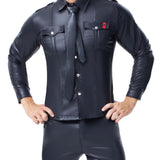 CowboyPU 2 - Long Sleeves Shirt for Men - Sarman Fashion - Wholesale Clothing Fashion Brand for Men from Canada