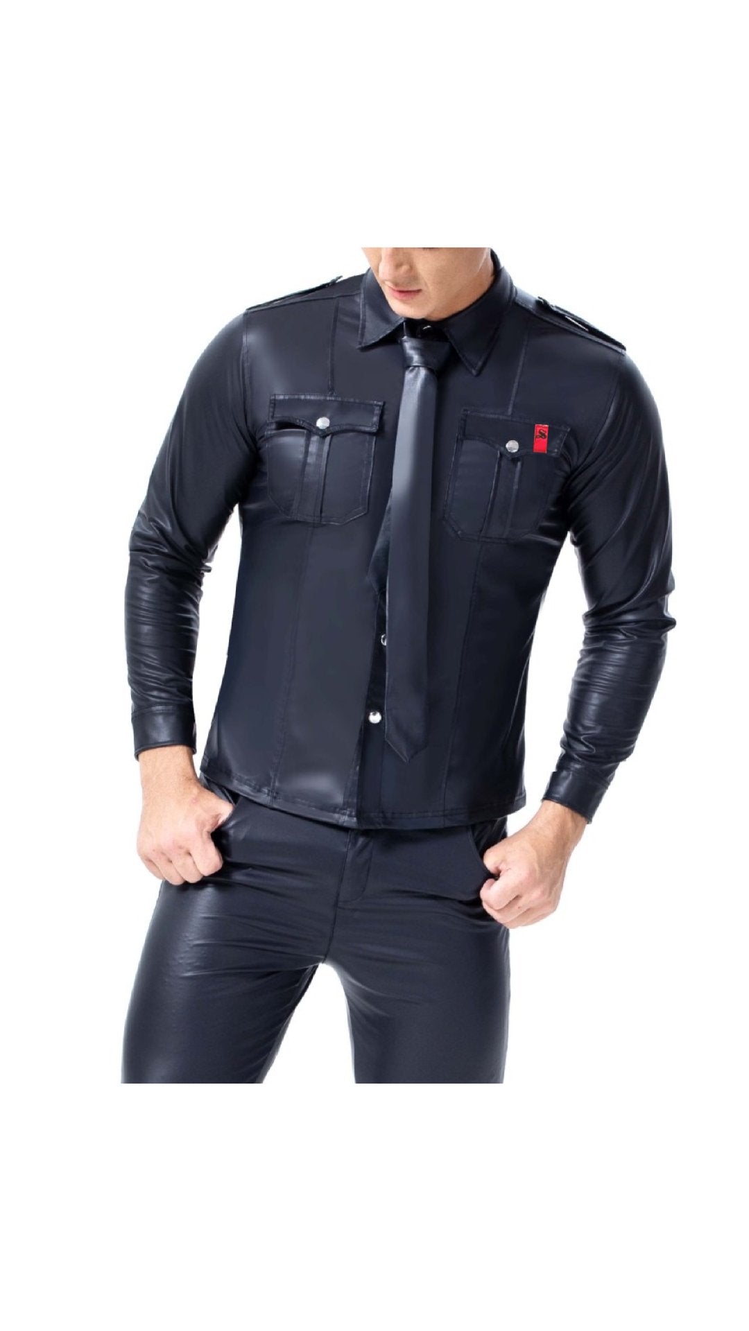 CowboyPU 2 - Long Sleeves Shirt for Men - Sarman Fashion - Wholesale Clothing Fashion Brand for Men from Canada